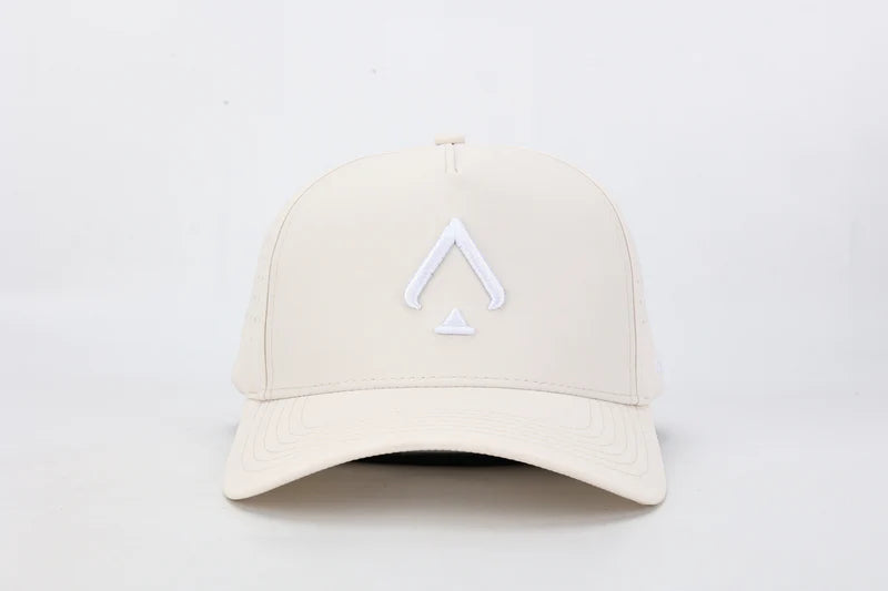 White Out Performance Hat – Water Resistant & Sweat-Wicking Premium Fit