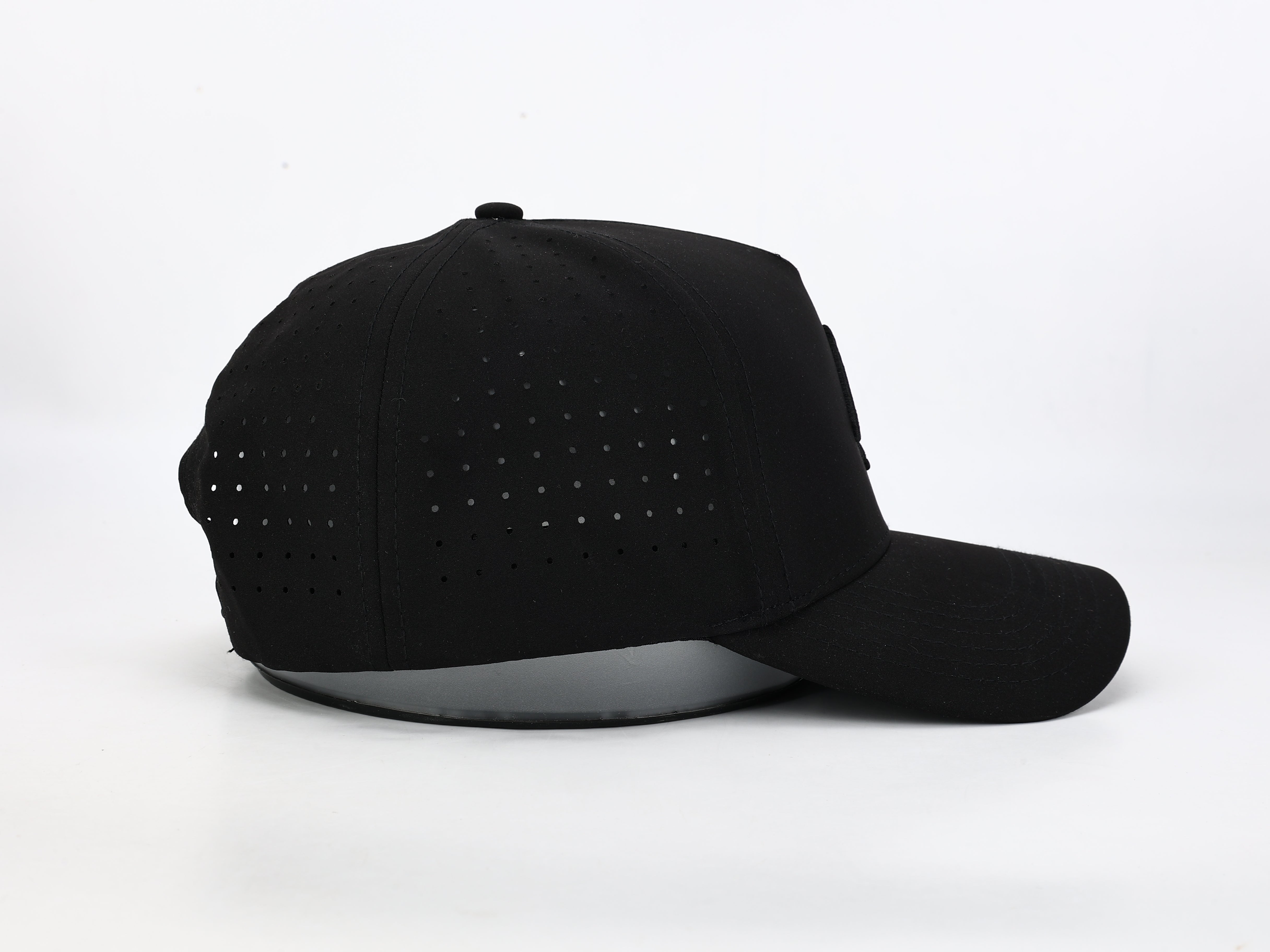 All In Lid Blackout Performance Hat – Stealth Water-Resistant Athletic Headwear