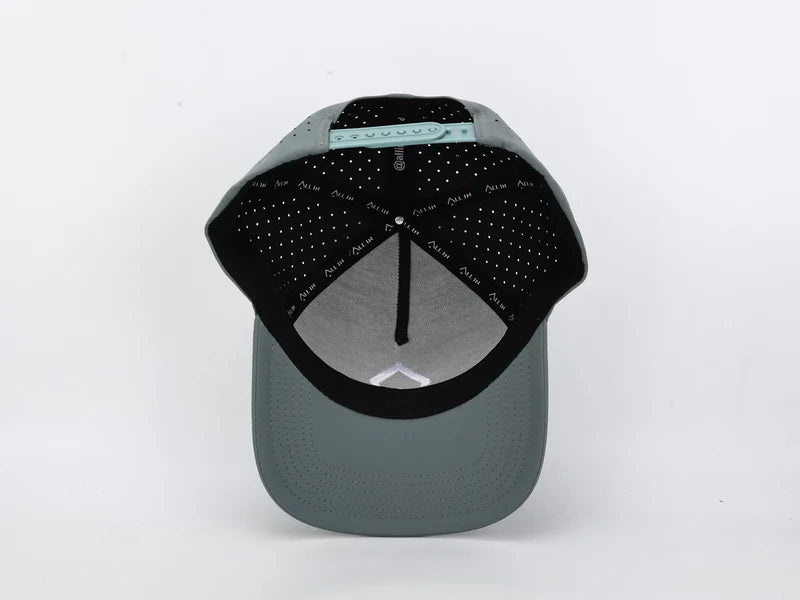 All In Lid Bloom Gray Performance Hat – Water-Resistant & Breathable Athletic Fit