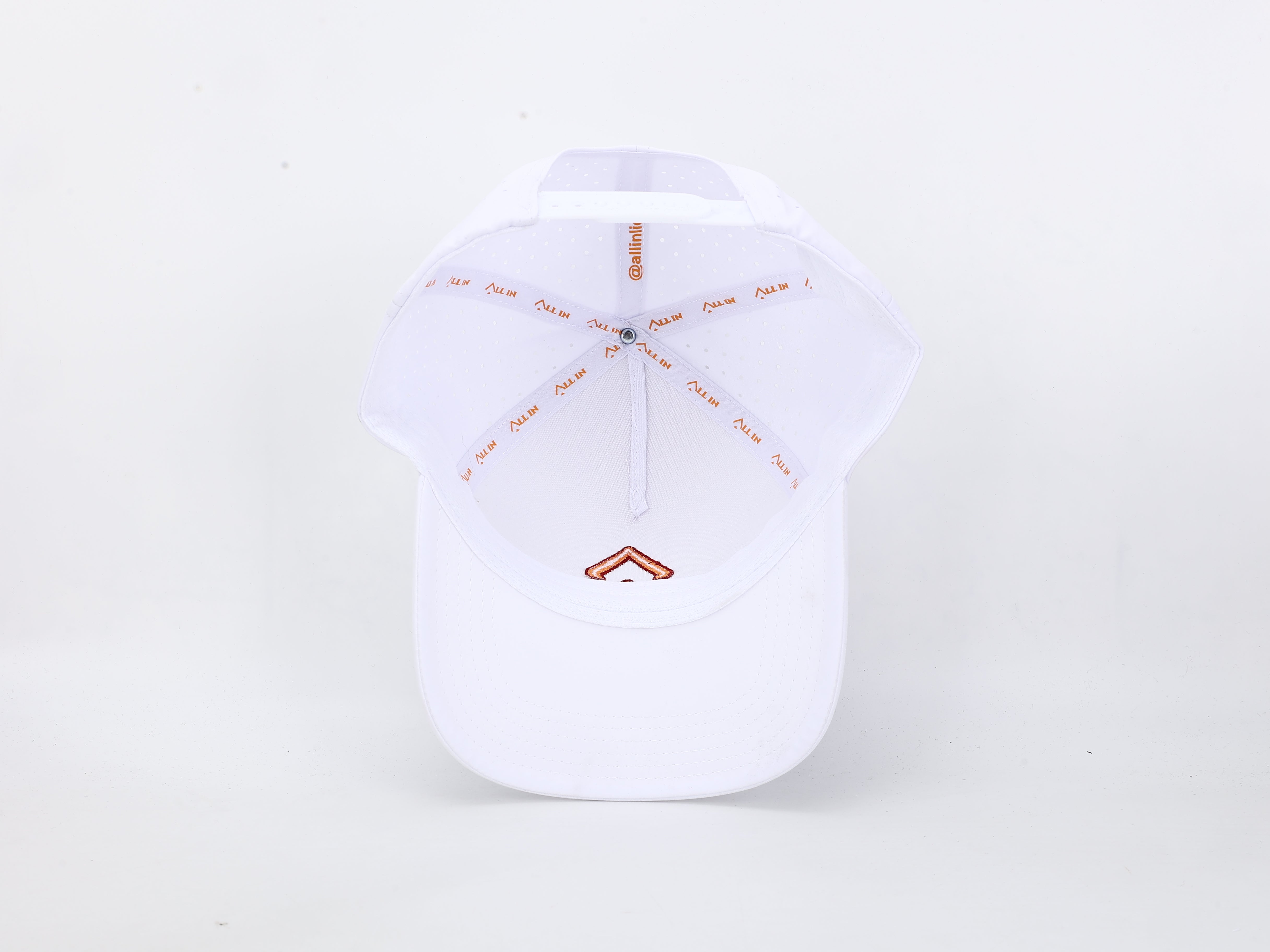 All In Lid Creamsicle Performance Hat – Water-Resistant & Breathable Best-Fitting White Sport Hat