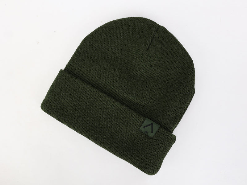 The Everyday Essential: Forest Green Cuffed Beanie