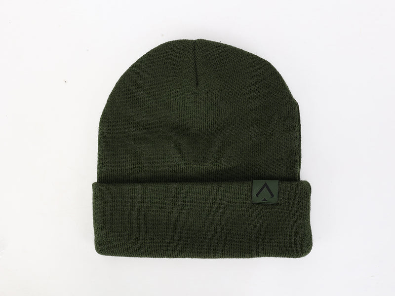 The Everyday Essential: Forest Green Cuffed Beanie