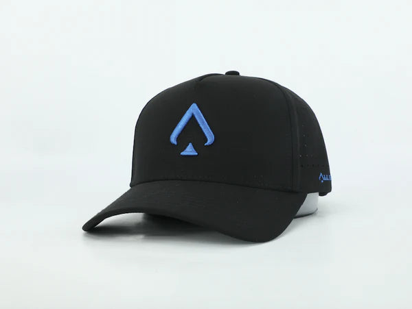 Royal Blue Performance Hat – Sweat-Resistant & Laser-Perforated Fit