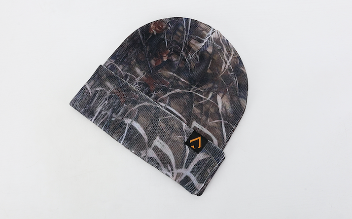Stealth Camo Performance Beanie – Breathable Thermal Knit Hunting Cap