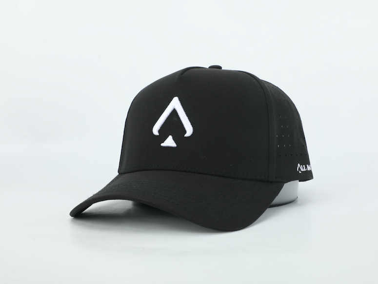 The OG Black Performance Hat | Sweat-Wicking & Water-Resistant – All In Lid
