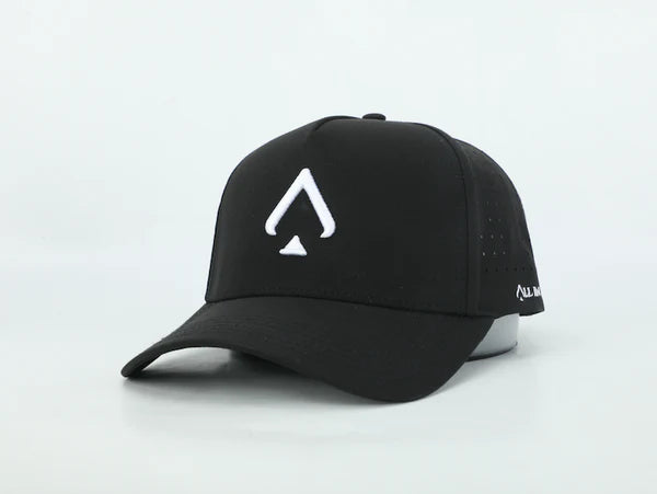 The OG Black Performance Hat | Sweat-Wicking & Water-Resistant – All In Lid