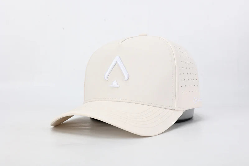 White Out Performance Hat – Water Resistant & Sweat-Wicking Premium Fit