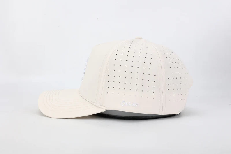 White Out Performance Hat – Water Resistant & Sweat-Wicking Premium Fit
