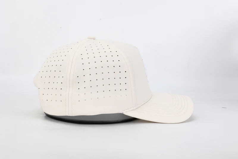 White Out Performance Hat – Water Resistant & Sweat-Wicking Premium Fit