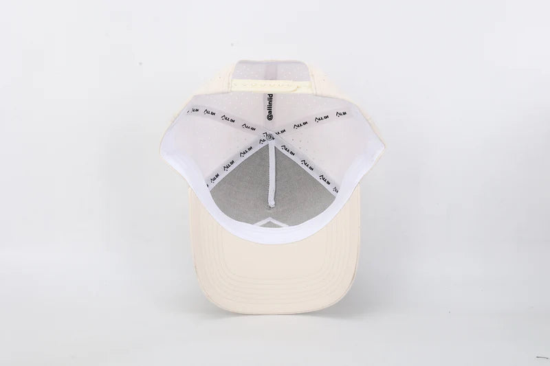 White Out Performance Hat – Water Resistant & Sweat-Wicking Premium Fit