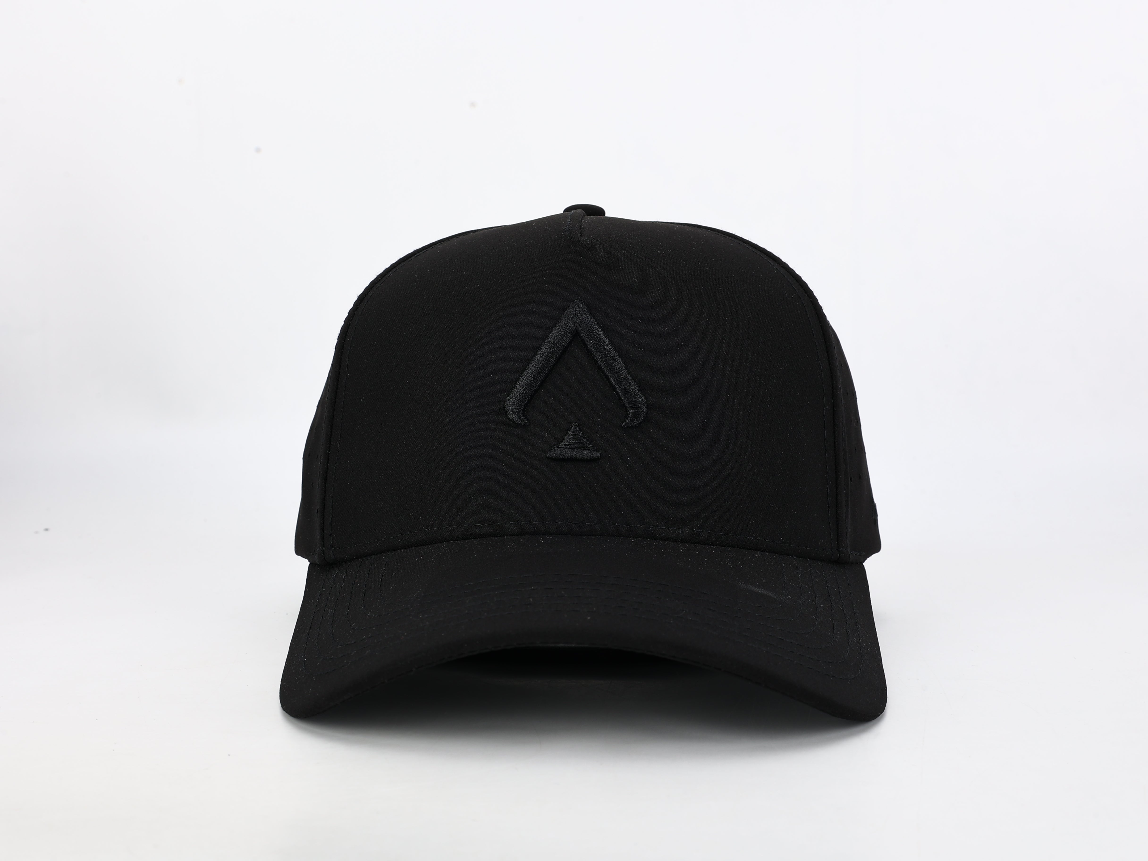 All In Lid Blackout Performance Hat – Stealth Water-Resistant Athletic Headwear