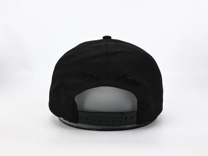 All In Lid Blackout Performance Hat – Stealth Water-Resistant Athletic Headwear