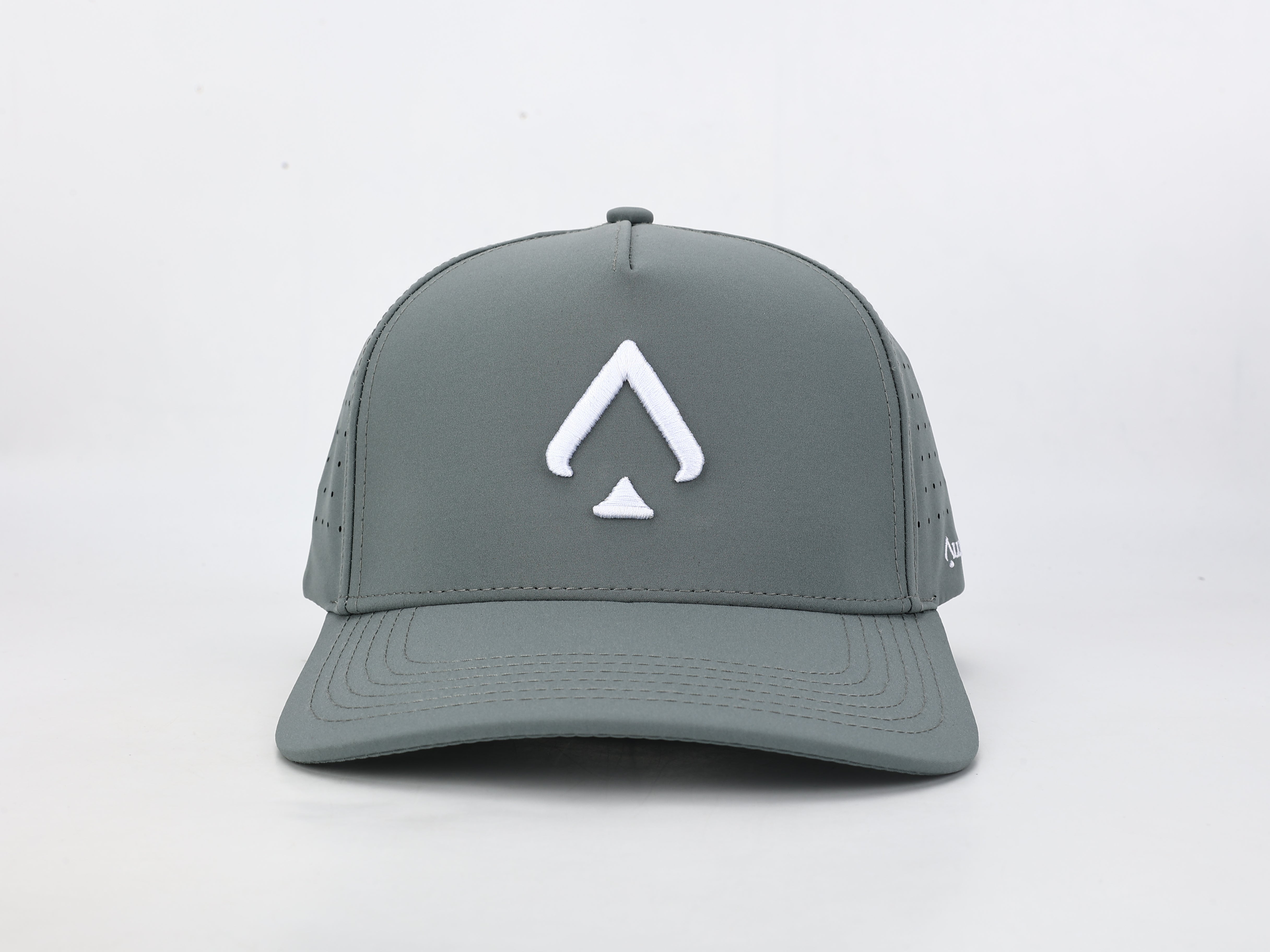 All In Lid Bloom Gray Performance Hat – Water-Resistant & Breathable Athletic Fit