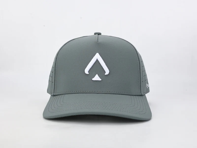 All In Lid Bloom Gray Performance Hat – Water-Resistant & Breathable Athletic Fit