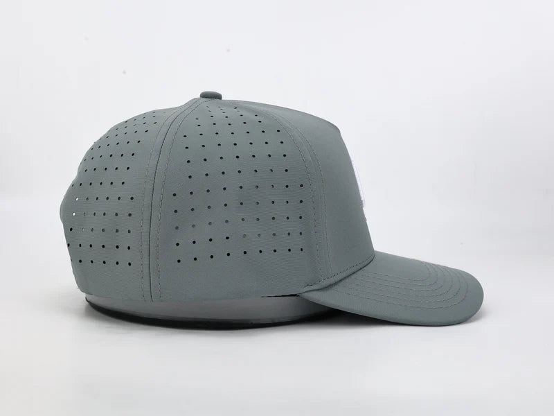 All In Lid Bloom Gray Performance Hat – Water-Resistant & Breathable Athletic Fit