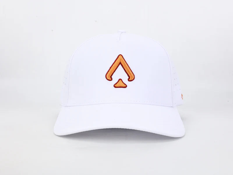 All In Lid Creamsicle Performance Hat – Water-Resistant & Breathable Best-Fitting White Sport Hat