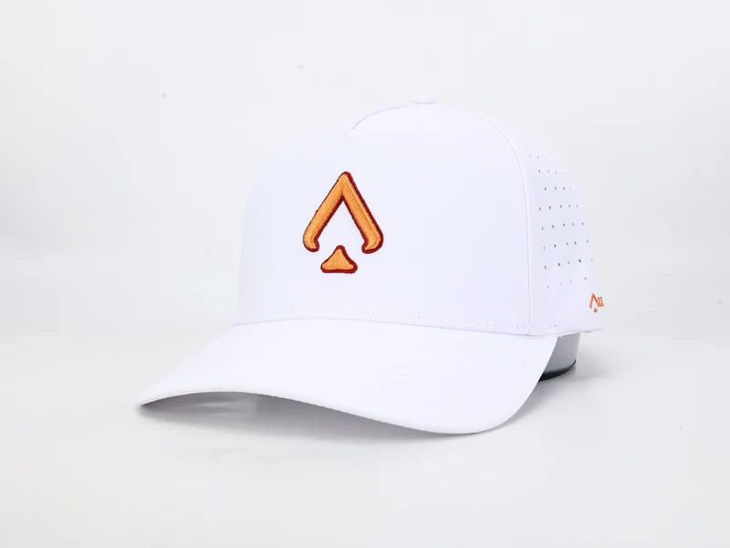 All In Lid Creamsicle Performance Hat – Water-Resistant & Breathable Best-Fitting White Sport Hat
