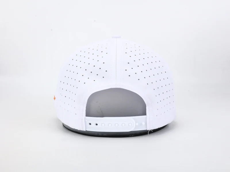 All In Lid Creamsicle Performance Hat – Water-Resistant & Breathable Best-Fitting White Sport Hat