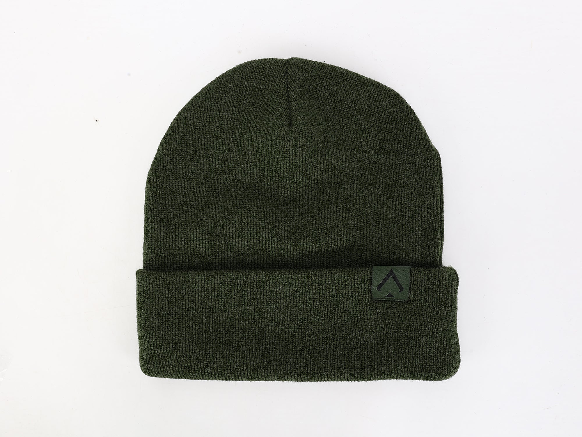 All In Lid Premium Cuffed Beanie - Army Green Performance Knit Hat