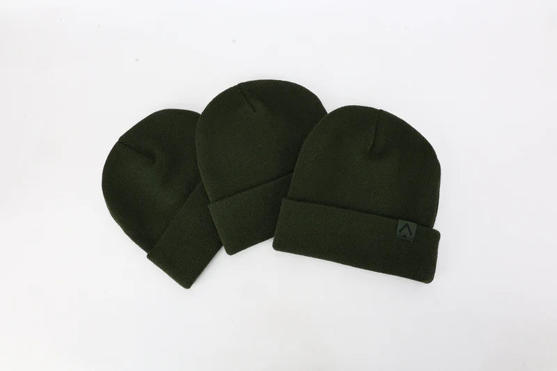 The Everyday Essential: Forest Green Cuffed Beanie