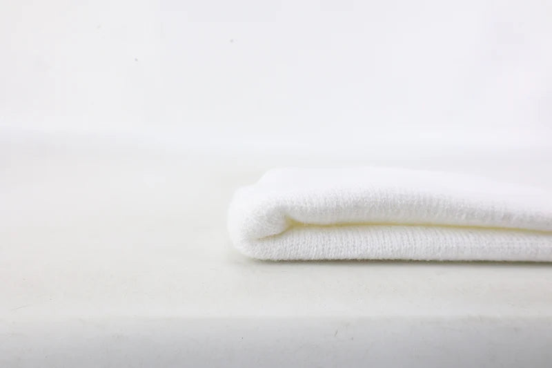 Snow White Essential Beanie | Premium Thermal Winter Knit – All In Lid