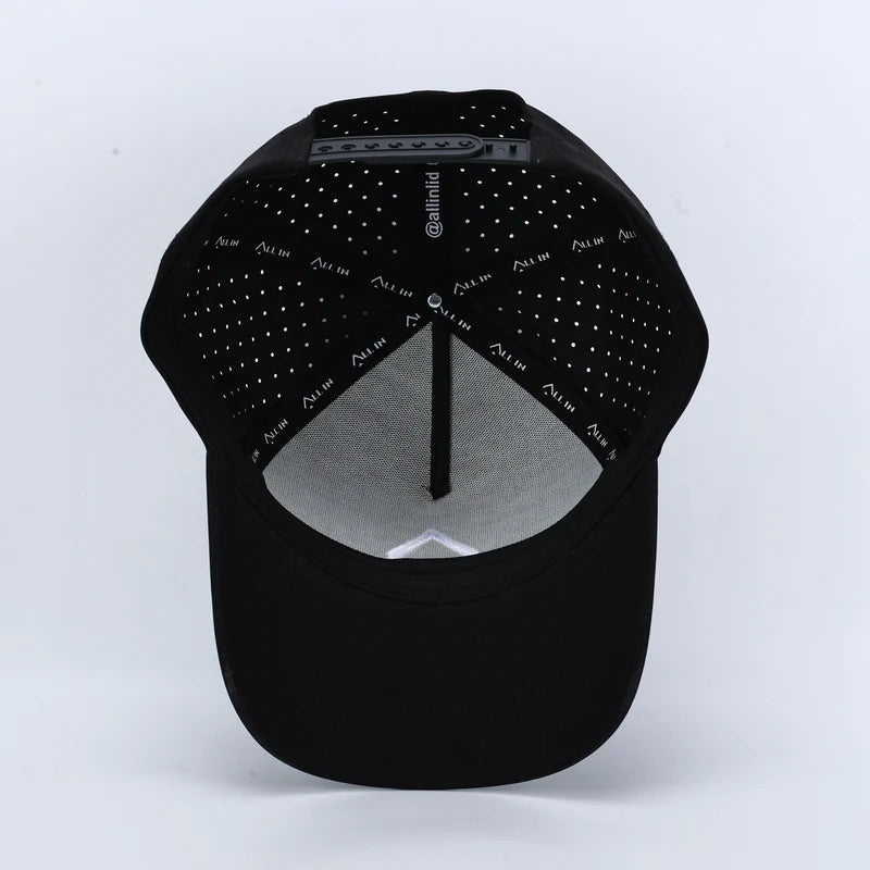 The OG Black Performance Hat | Sweat-Wicking & Water-Resistant – All In Lid