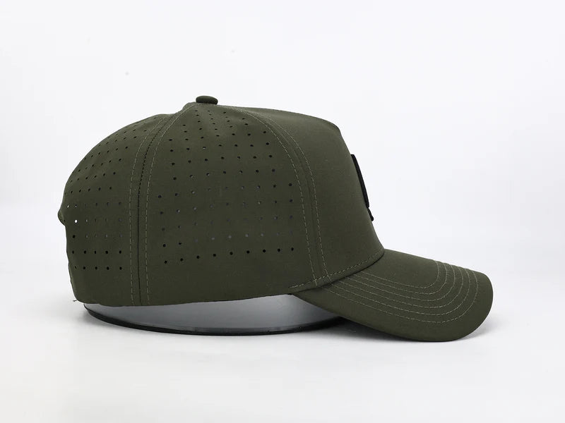 Tactical Precision: The All In Lid Army Green Performance Hat
