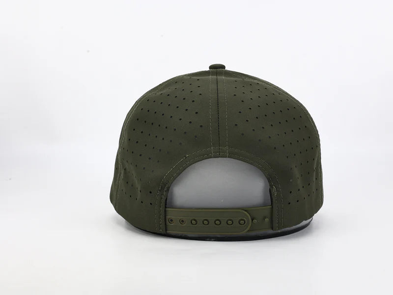 Tactical Precision: The All In Lid Army Green Performance Hat
