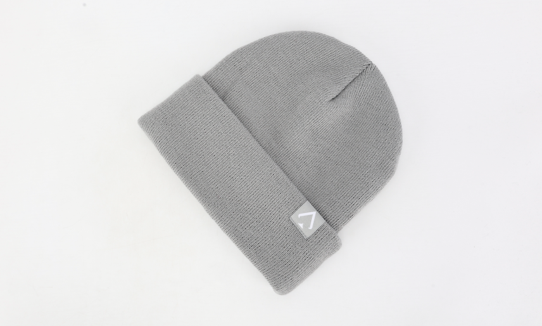 Ash Gray Performance Beanie – Moisture-Wicking & Non-Itch Daily Knit