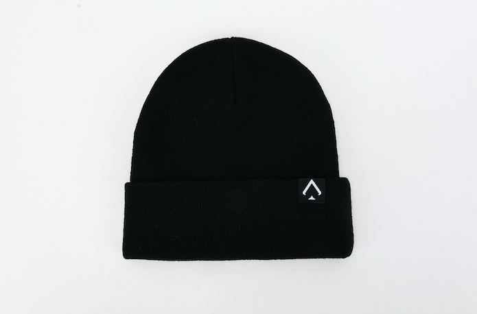 Jet Black Performance Beanie – Moisture-Wicking & Non-Itch Premium Knit