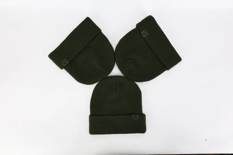The Everyday Essential: Forest Green Cuffed Beanie