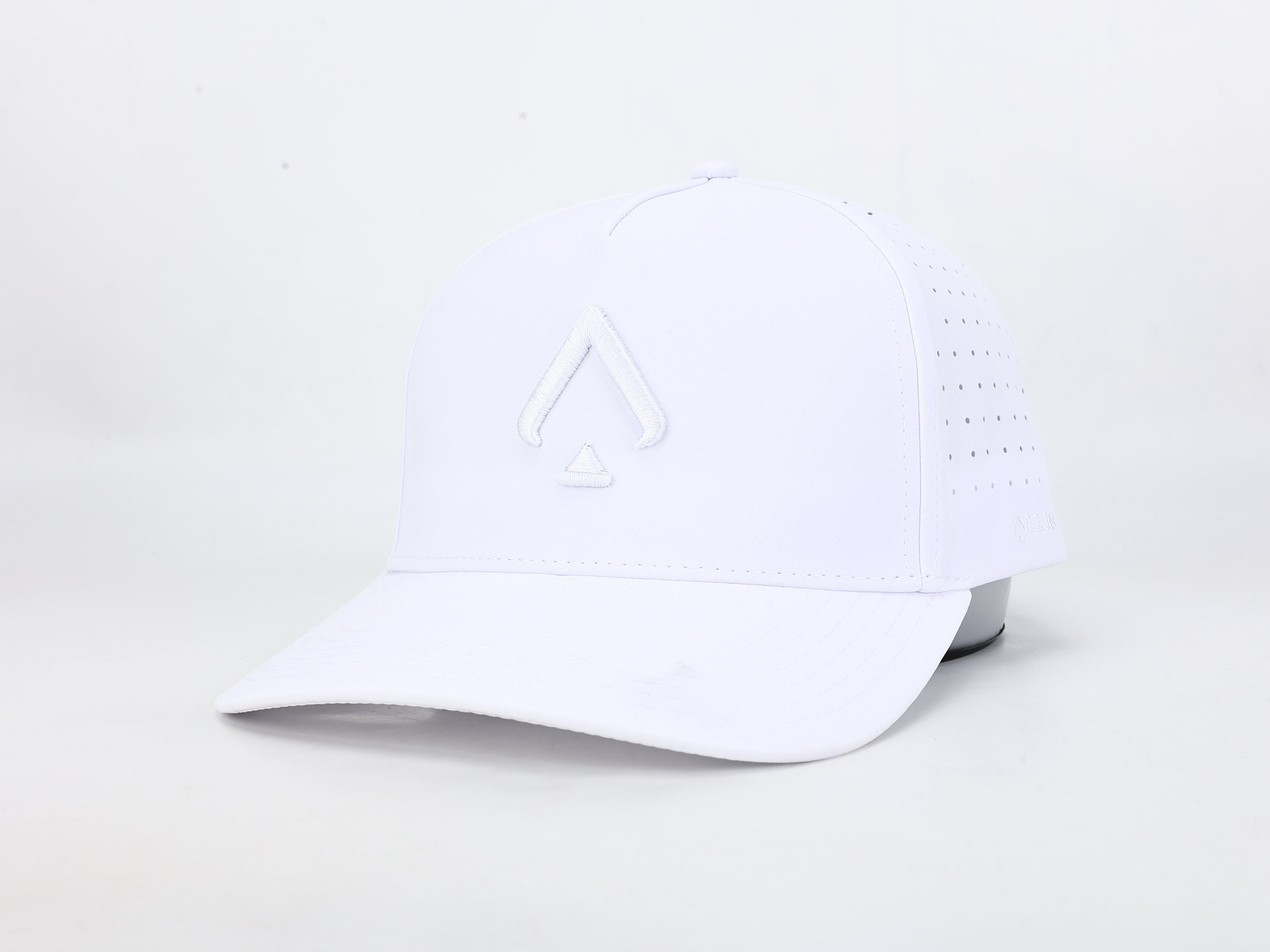 White Out Performance Hat – Water Resistant & Sweat-Wicking Premium Fit