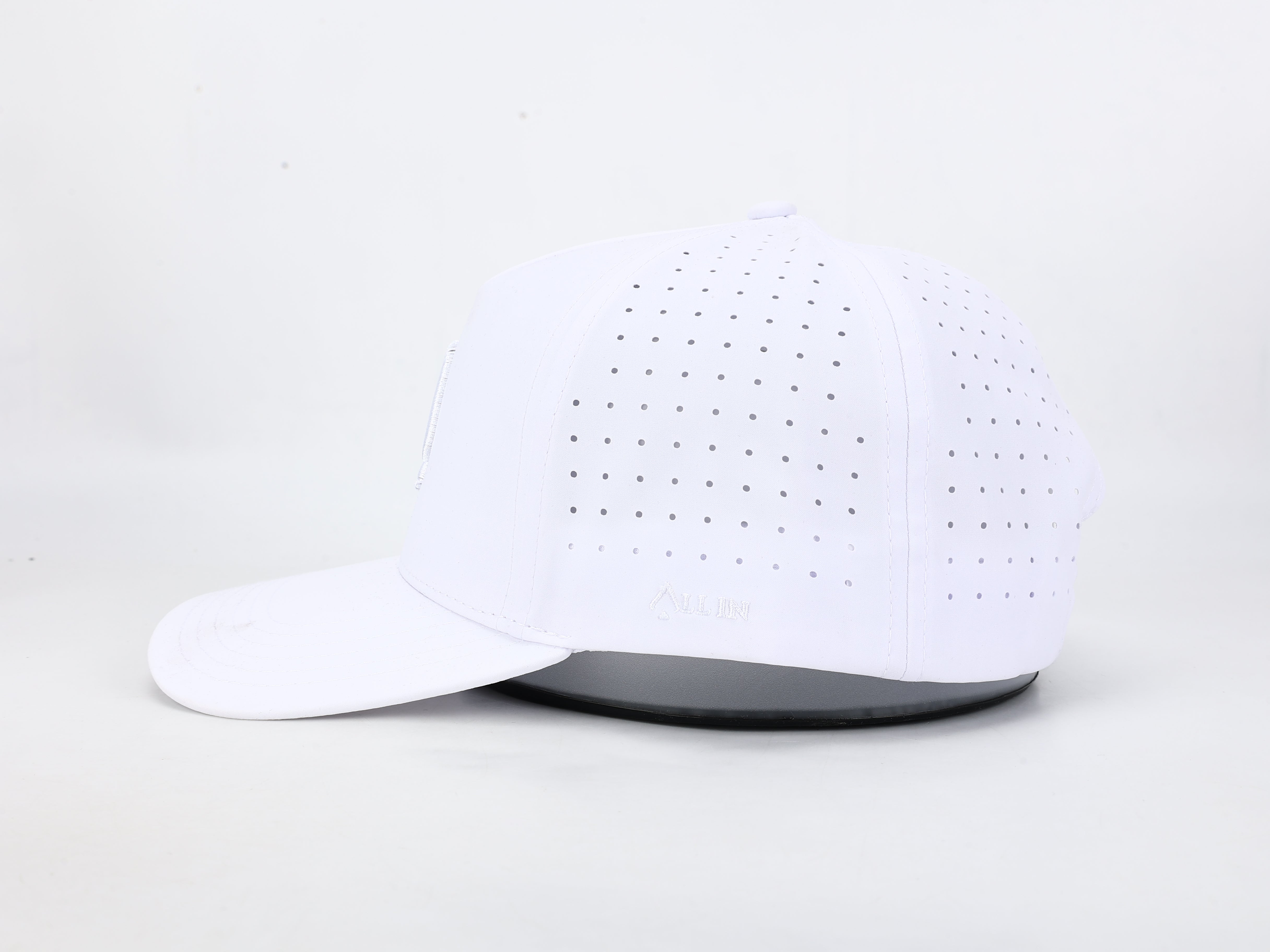 White Out Performance Hat – Water Resistant & Sweat-Wicking Premium Fit