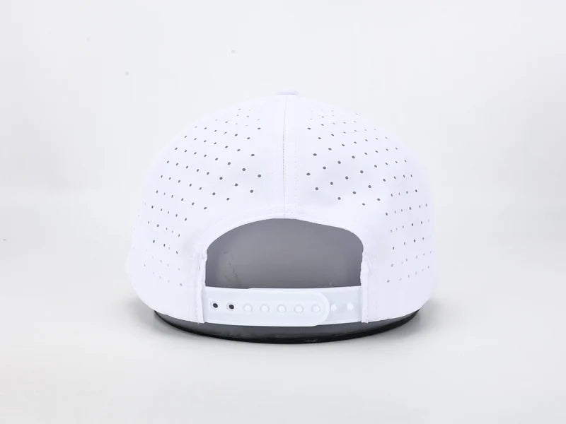 White Out Performance Hat – Water Resistant & Sweat-Wicking Premium Fit